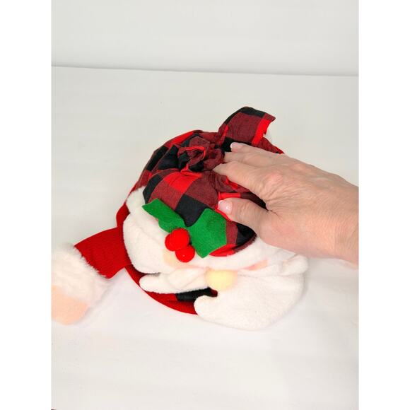 Santa Clause Collapsible Christmas Tree Topper Mantel Floor Decoration NIP - Picture 4 of 8